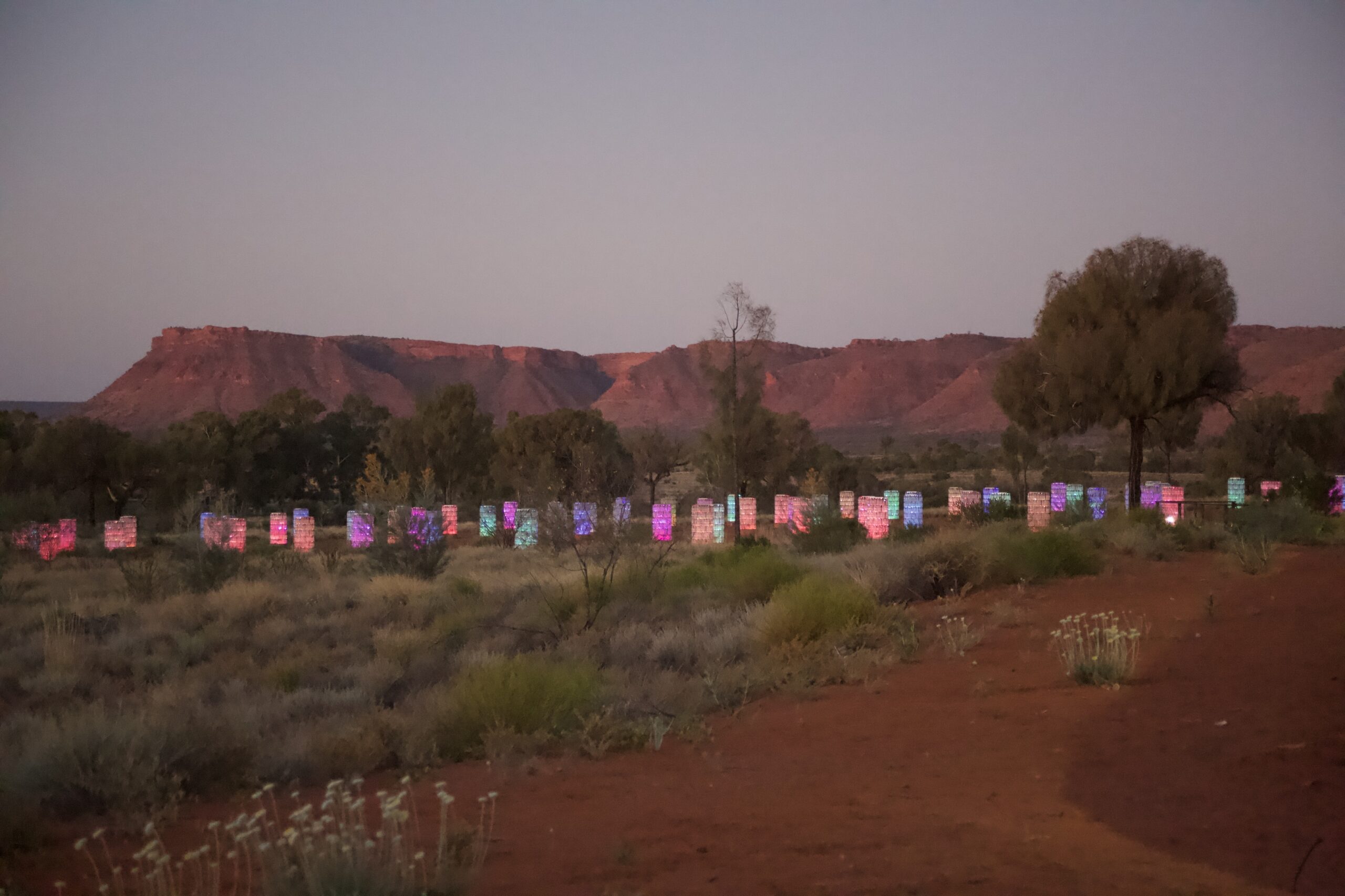 Light Towers at Kings Canyon Resort